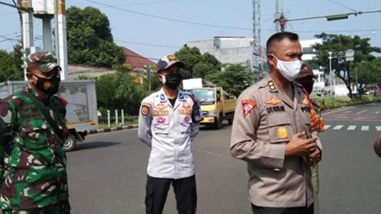 Dishub Depok Siagakan Personel di Empat Titik Penyekatan 