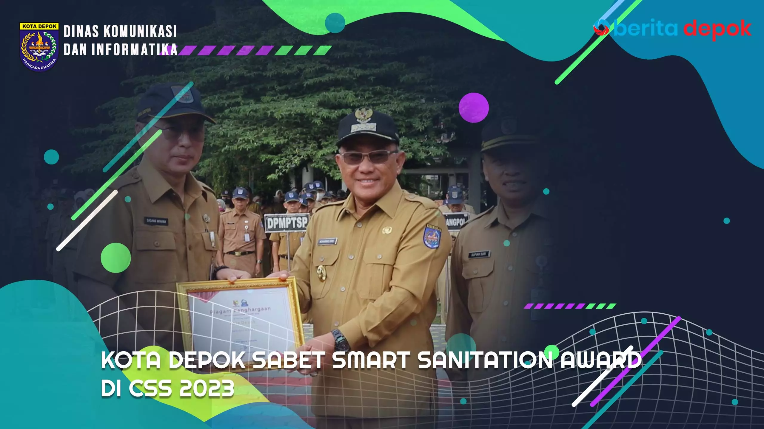 Kota Depok Sabet Smart Sanitation Award di CSS 2023