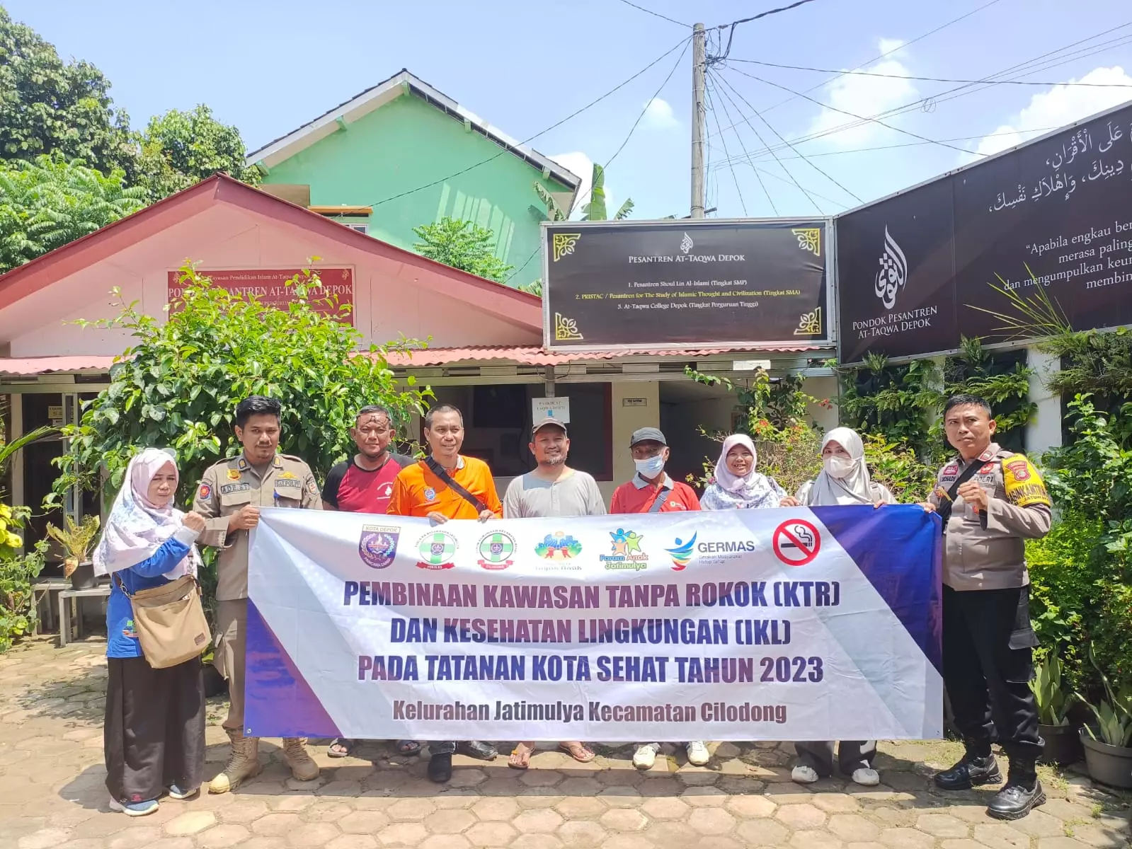 Ribuan Titik KTR di Depok Berhasil Dibina