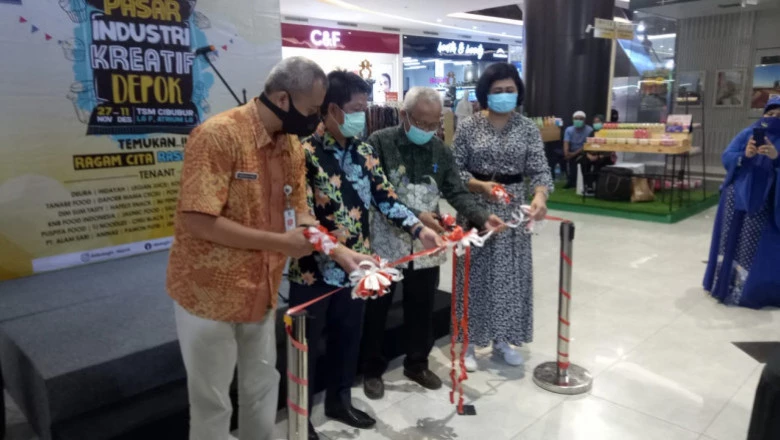 30 UMKM  Ramaikan Pasar Industri Kreatif Depok
