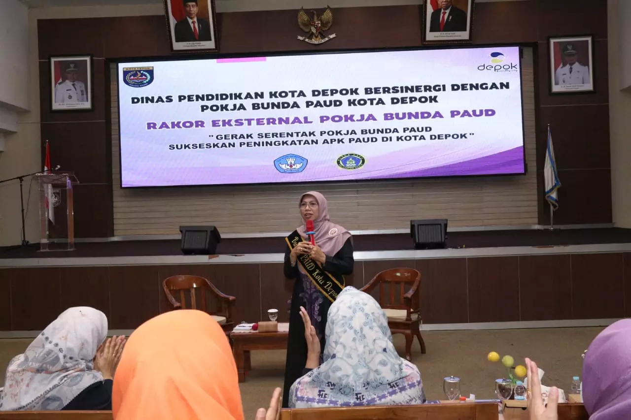 Elly Farida Motivasi Peserta Bimtek Guru PAUD se-Depok