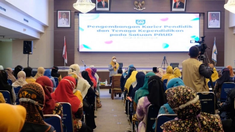Disdik Adakan Pengembangan Karier Pendidik dan Tenaga Kependidikan PAUD