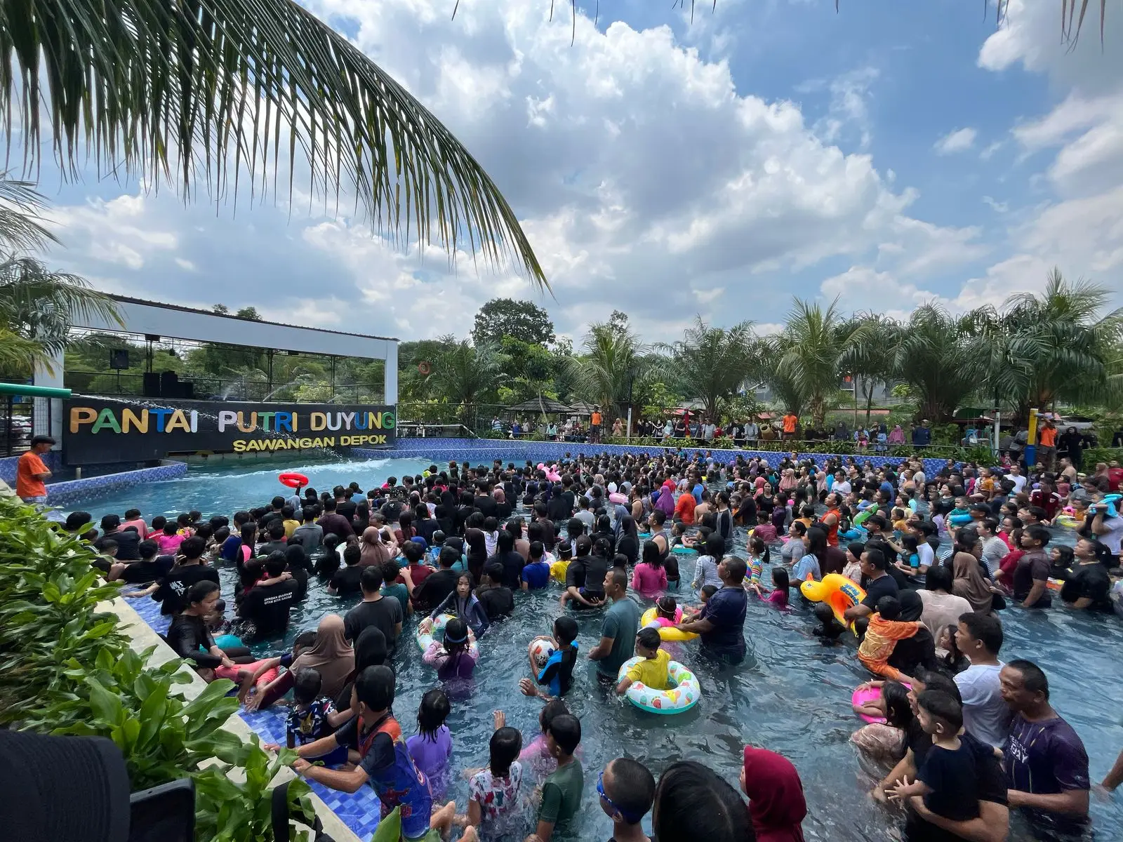 Libur Lebaran Berakhir, Kunjungan Masyarakat ke Wisata Air di Sawangan Tembus 20 Ribu Lebih