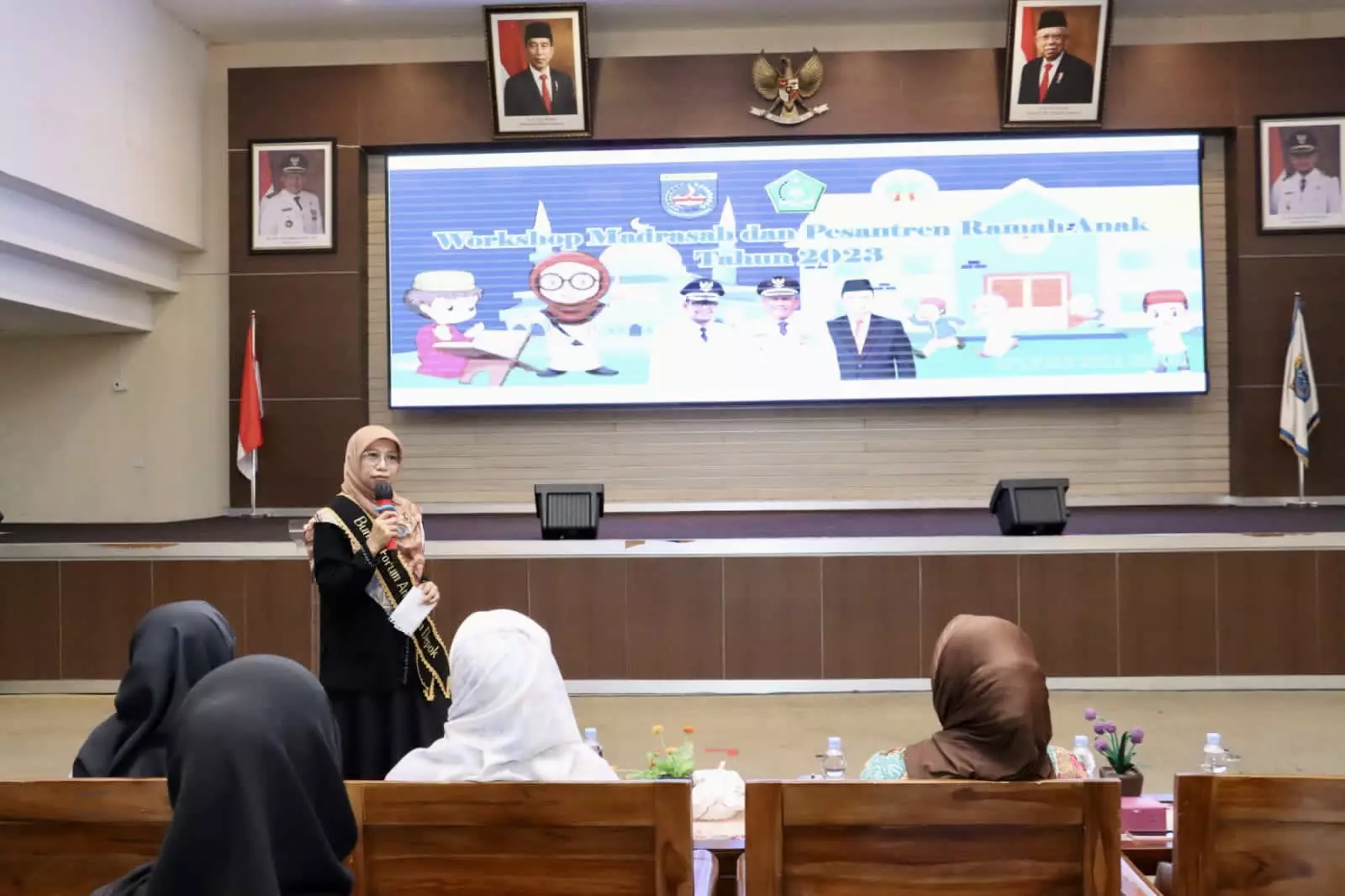 DP3AP2KB Gelar Workshop Madrasah dan Pesantren Ramah Anak