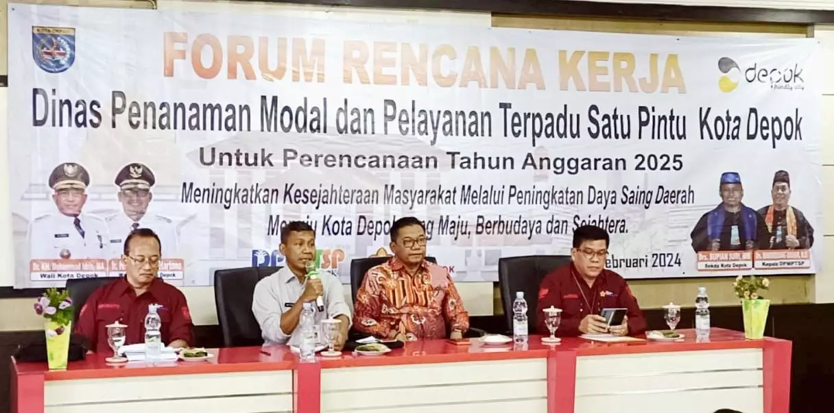 Tahun 2025, Asisten Ekbang Berharap Pelayanan Perizinan di Depok Berbasis Teknologi Informasi