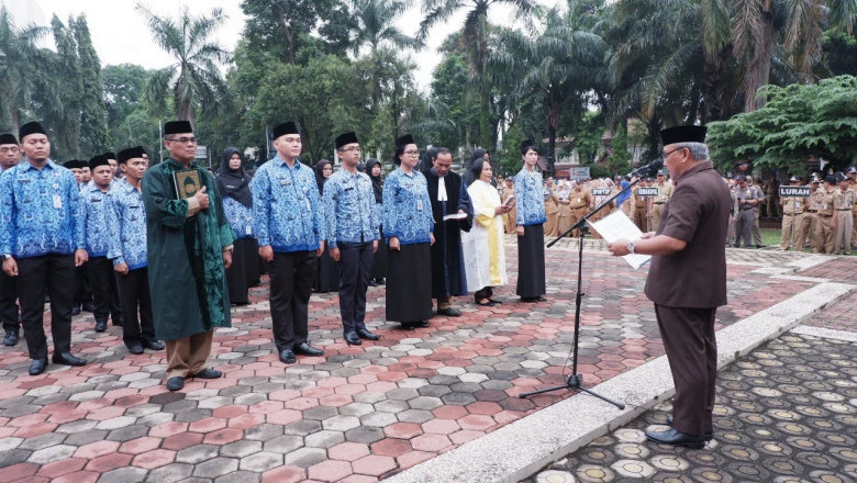 Pelantikan 241 CPNS Kota Depok Tahun 2020
