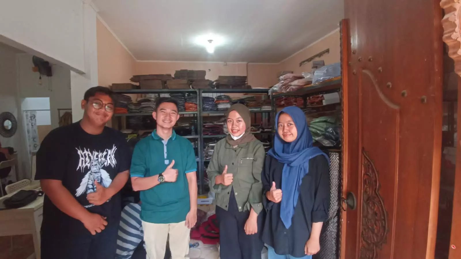 Jadi Tempat KKM, IKM di Sawangan Dapat Banyak Pelajaran dalam Kembangkan Bisnis