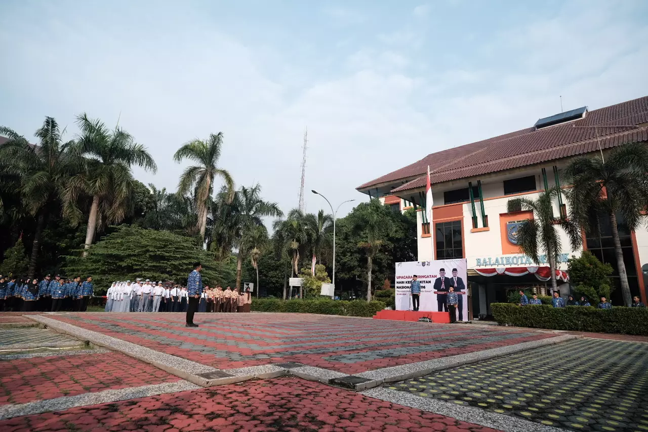 Pemkot Depok Gelar Upacara Peringatan Harkitnas Ke-116