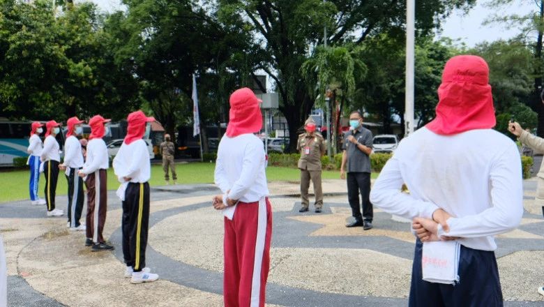Wakil Wali Kota Beri Motivasi Calon Paskibraka Depok