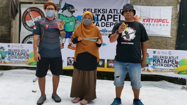Tiga Atlet Katapel Kota Depok Siap Berlaga di Forprov Jabar 2022