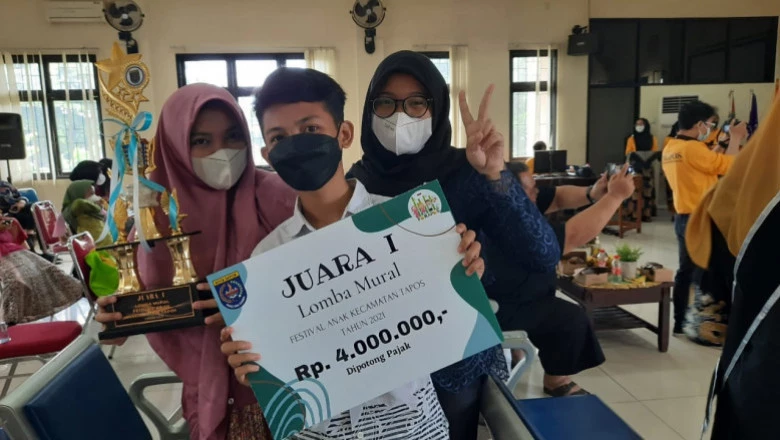 Berkat Konsep Ini Forum Anak Cilangkap Sabet Juara Pertama Lomba Mural