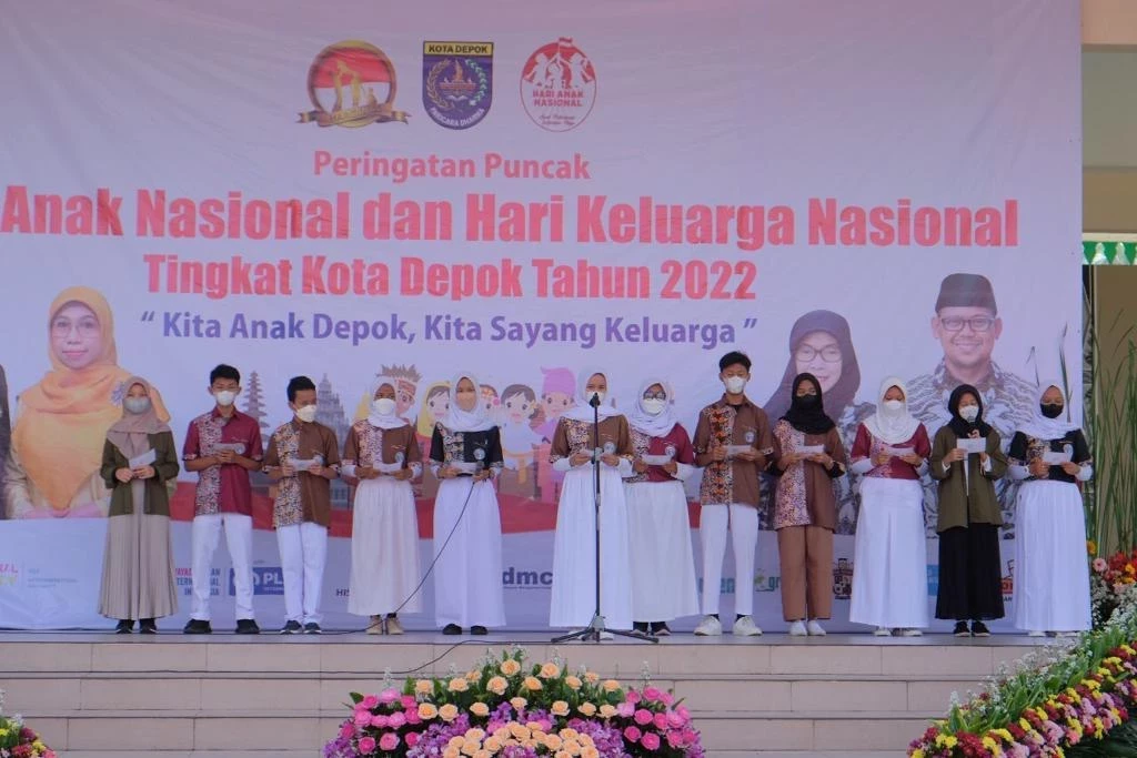 Forum Anak Depok Sampaikan 11 Aspirasi pada Peringatan HAN dan Harganas 2022