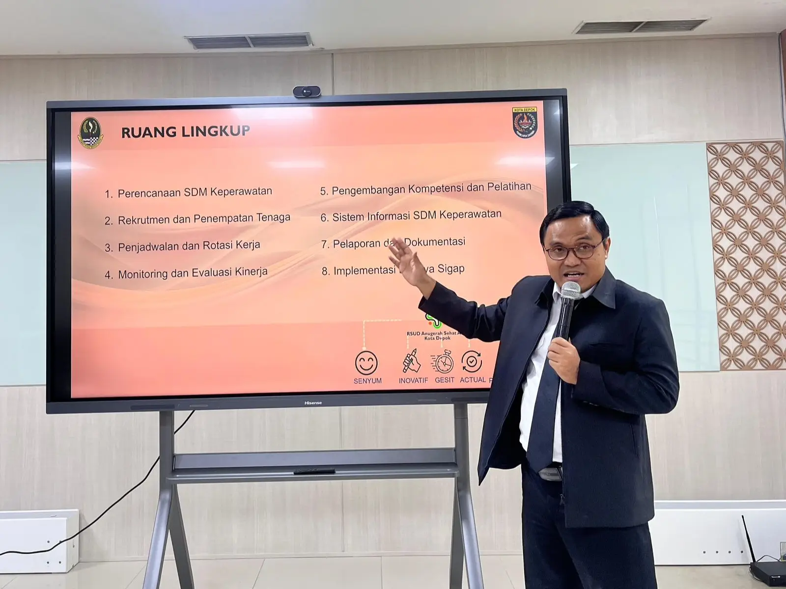RSUD ASA Depok Perkuat Tata Kelola SDM Keperawatan Berbasis Digital dan Budaya SIGAP