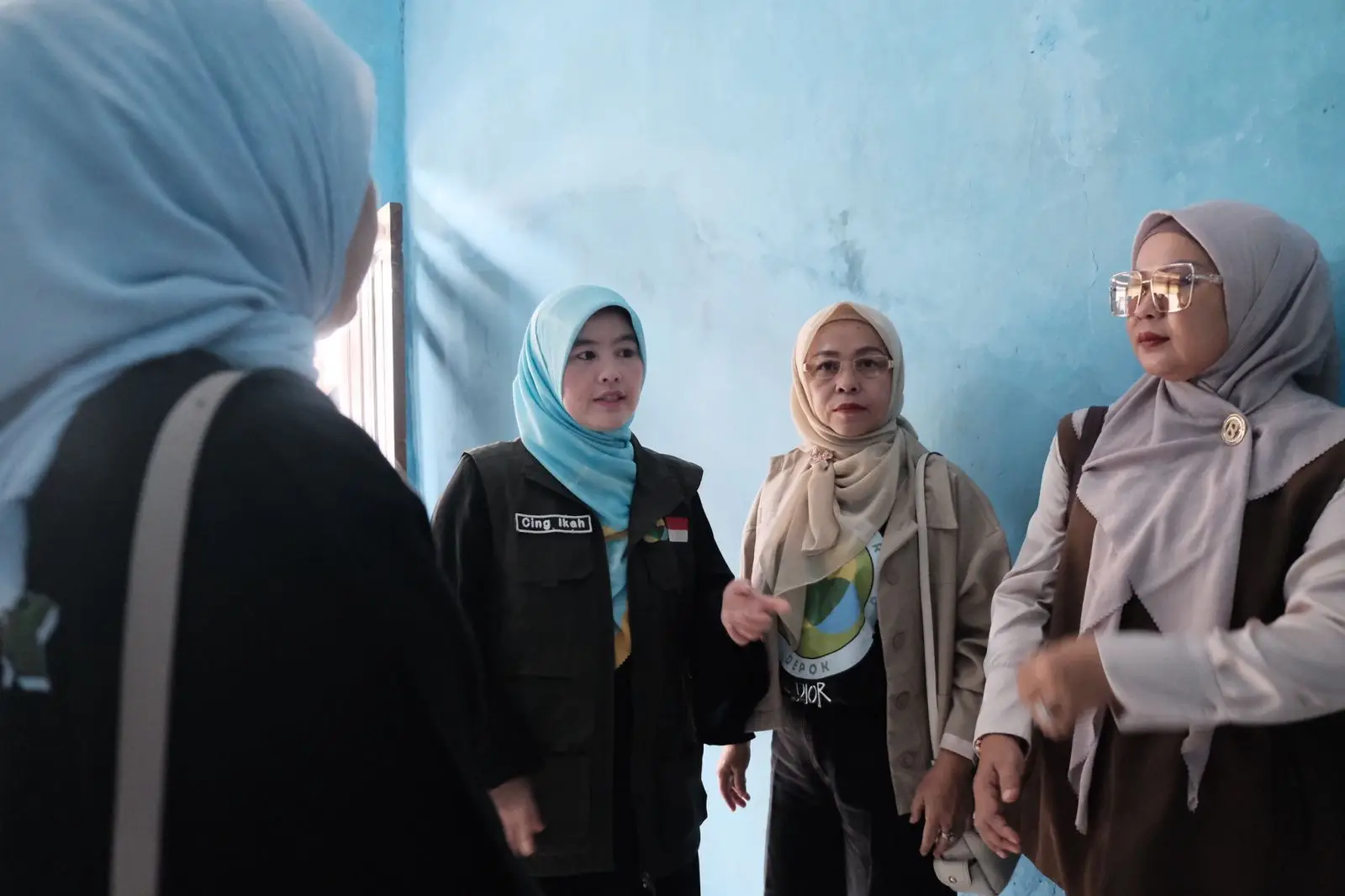 Cing Ikah Ajak Masyarakat Depok Gotong Royong Bantu Sesama