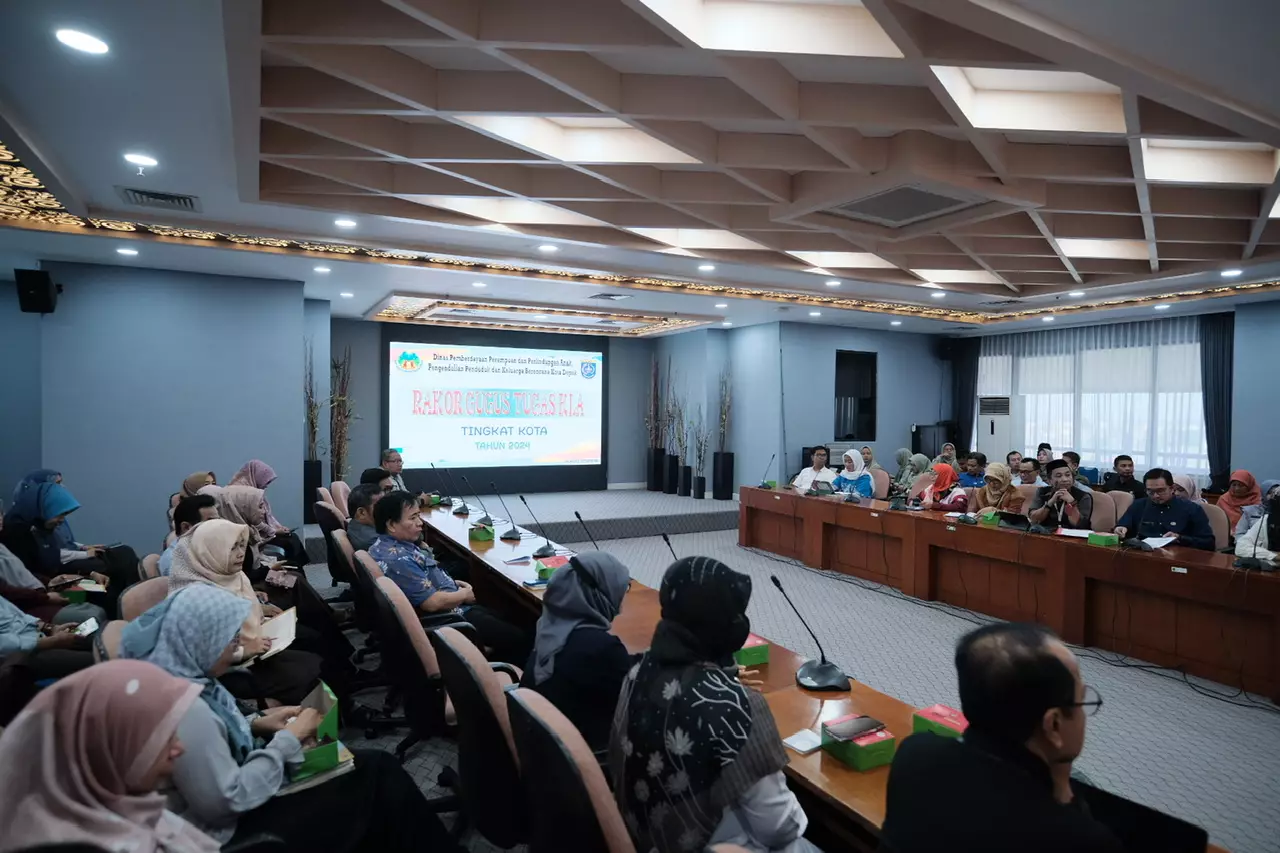 Pemkot Depok Gelar Rakor Gugus Tugas KLA Tahun 2024