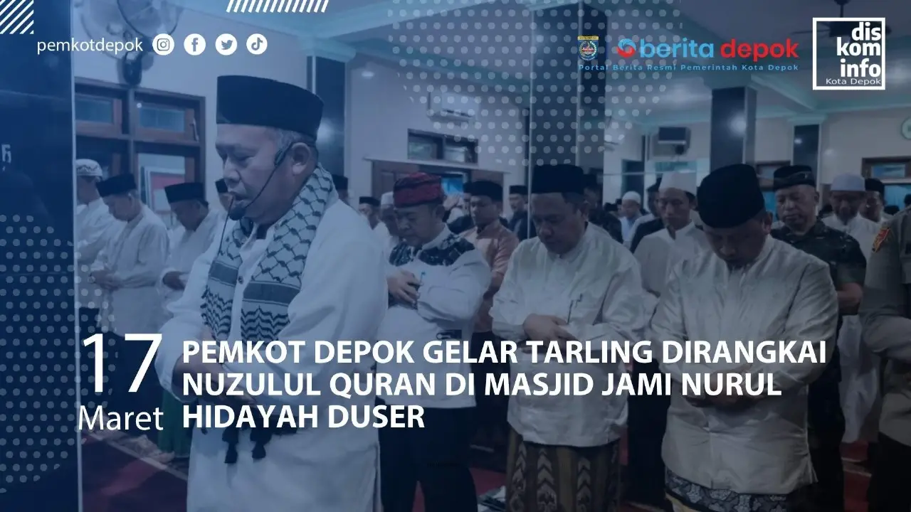 Pemkot Depok Gelar Tarling di Masjid Jami Nurul Hidayah Duser