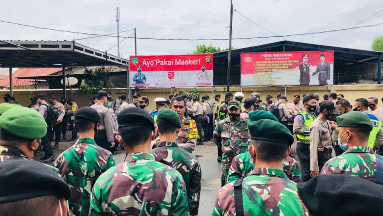 Jaga 1.032 TPS, Polsek Cimanggis Kerahkan 275 Personel 