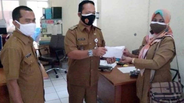 Aparatur Kelurahan Pontir Galang Donasi untuk Lumbung Pangan Kecamatan