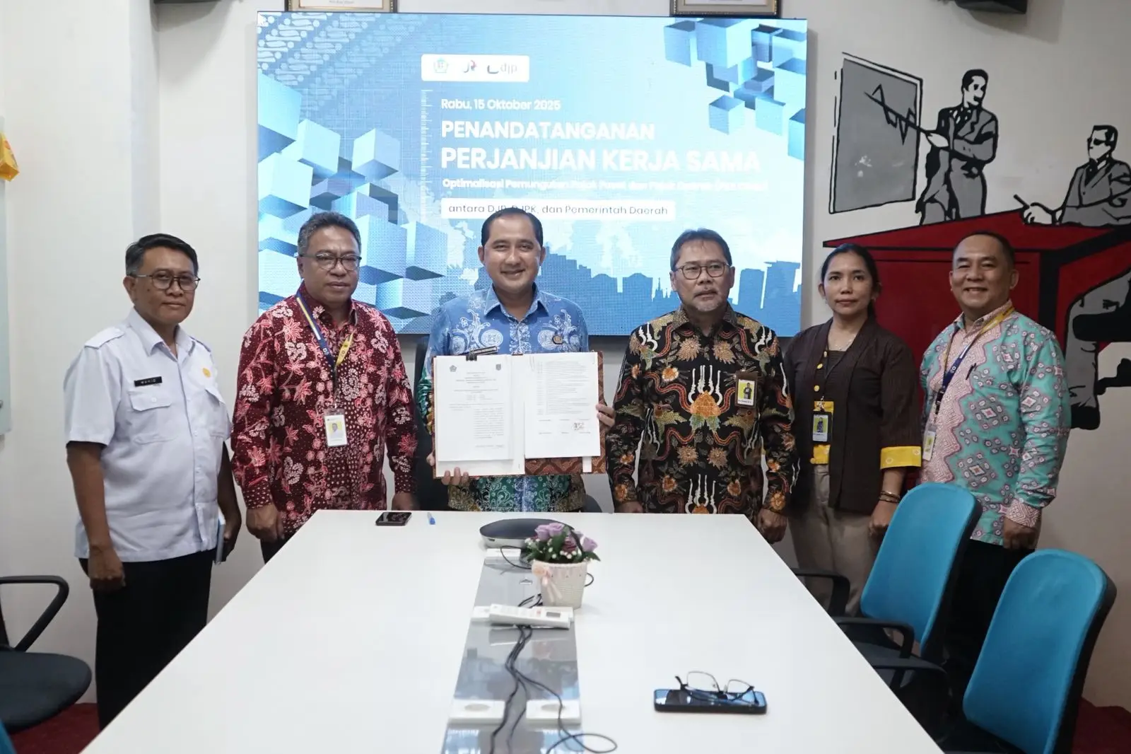 Optimalisasi Pajak Daerah, Pemkot Depok Teken Kerja Sama dengan DJP dan DJPK