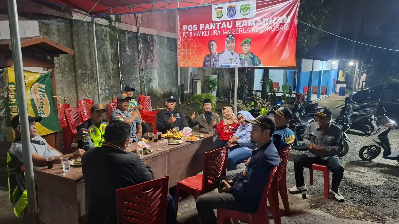 Jaga Ramadan Tetap Aman, Serua Aktifkan Pos Pantau Terpusat