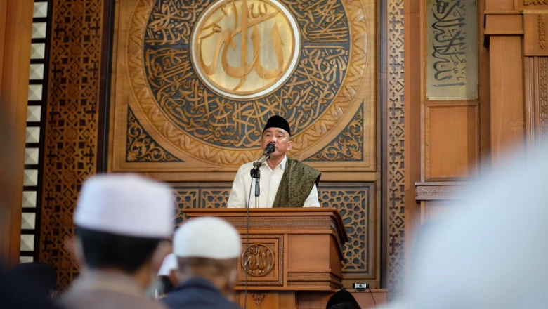 Pemkot Depok Gelar Salat Idulfitri di Masjid Agung Balai Kota