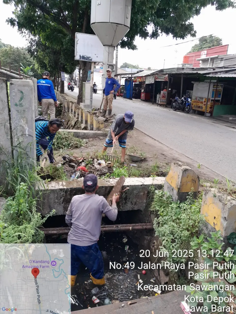 Karya Bakti Kodim Depok 2025, DPUPR Terjunkan 20 Satgas