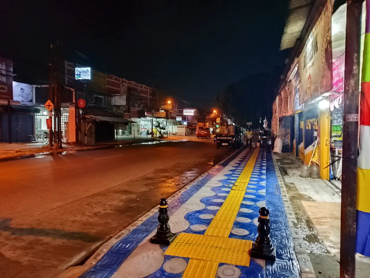 Rampung Direvitalisasi, Trotoar Jalan Kemakmuran Dibangun Sepanjang 205 Meter