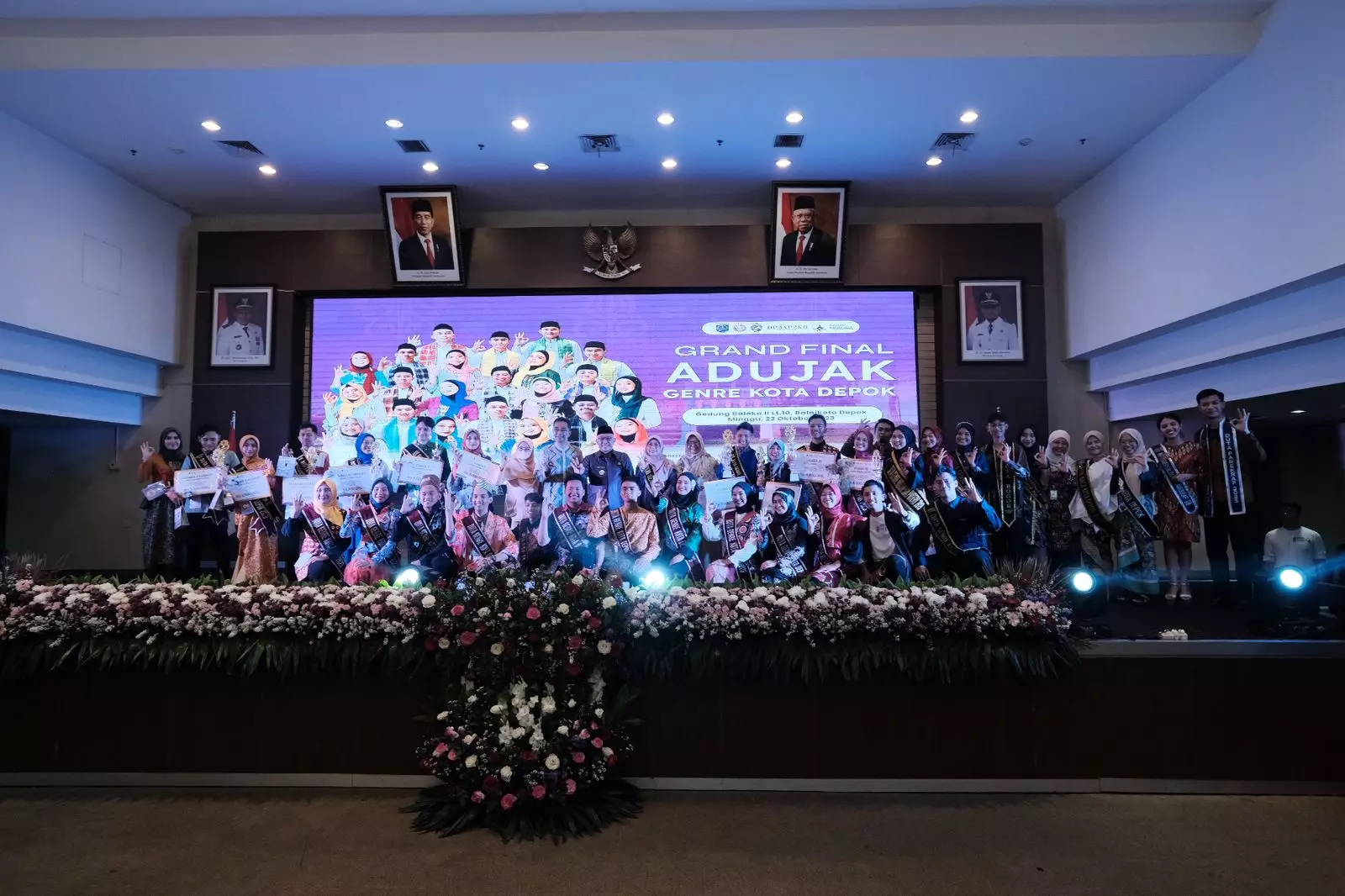 Berlangsung Meriah, 22 Finalis Duta Genre Ikuti Grand Final Adujak Kota Depok 2023