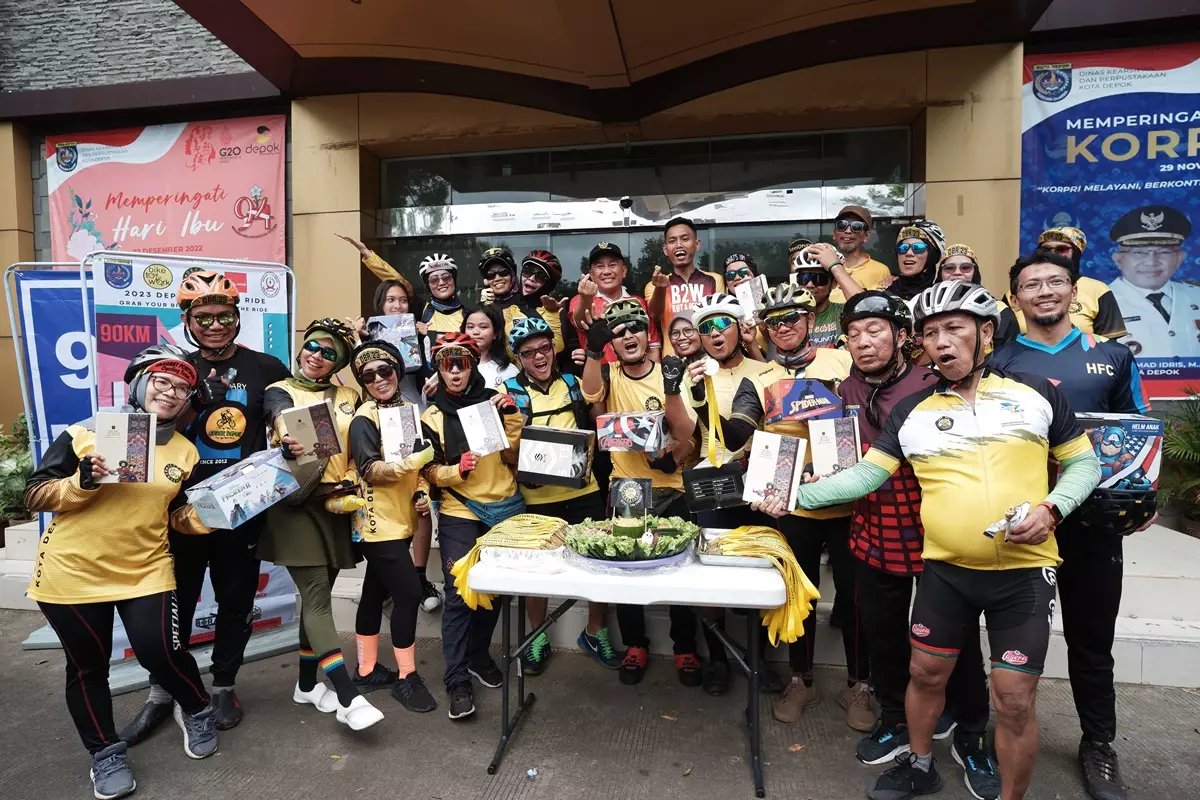 Wali Kota Hadiri Acara Penutupan Depok Border Ride 2023