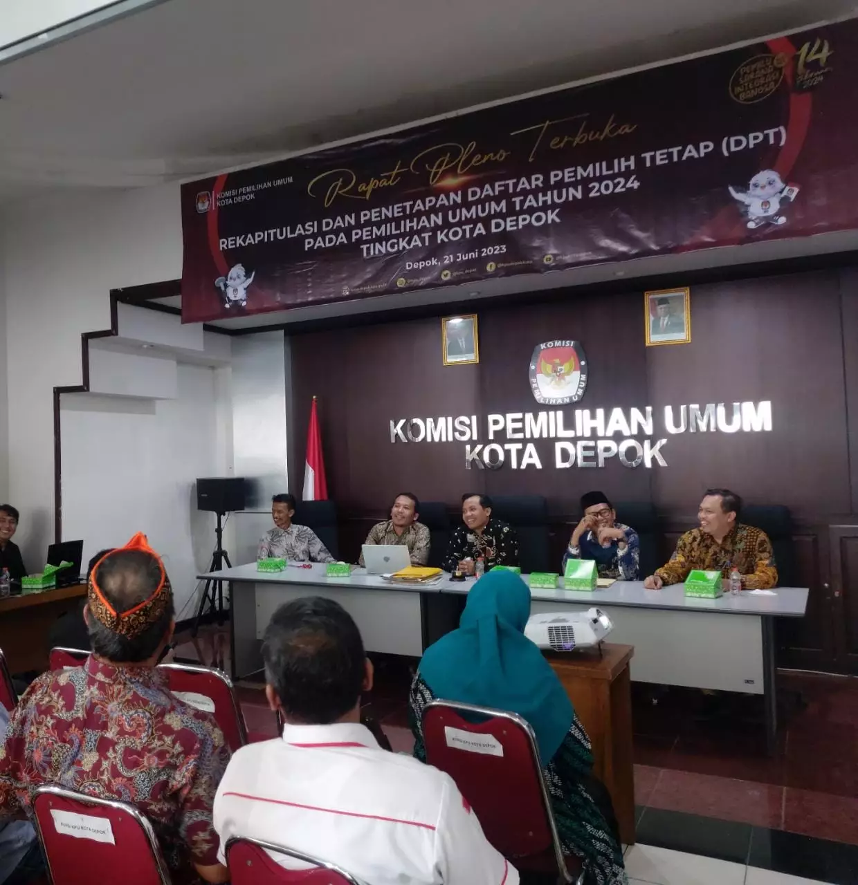KPU Depok Tetapkan DPT Pemilu 2024 Sebanyak 1.393.282 Pemilih