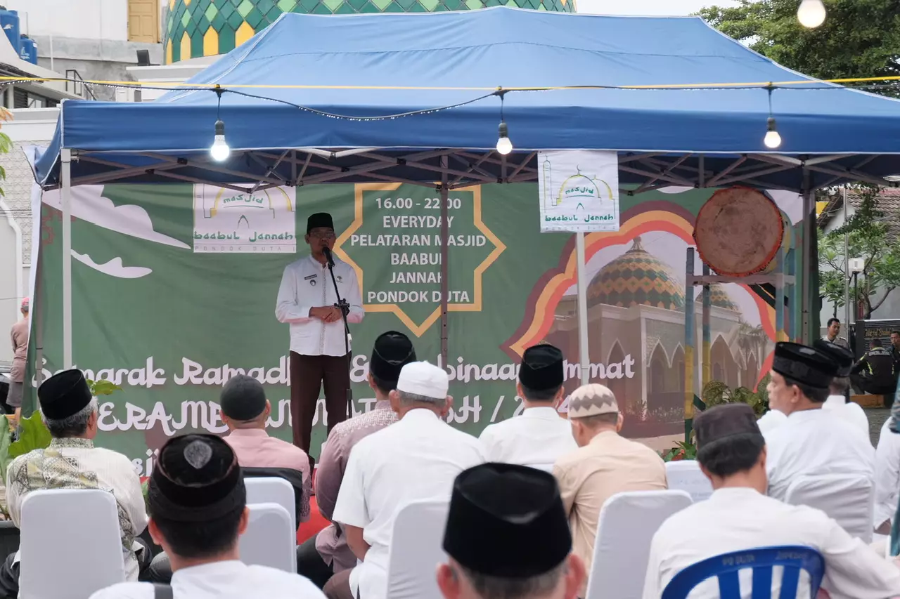 Wakil Wali Kota Hadiri Acara Serambi Ummat Masjid Baabul Jannah Kelurahan Tugu