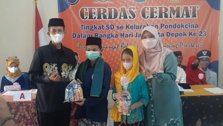 Meriahkan Hari Jadi Kota Depok, Sembilan RW di Pondok Cina Ikuti Lomba Cerdas Cermat