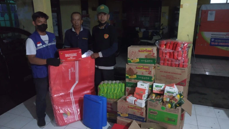 Tagana Depok Siaga Bantu Warga Terdampak Bencana