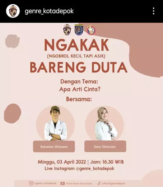 Besok, Ngakak Bareng Duta Bakal Bahas Apa Arti Cinta