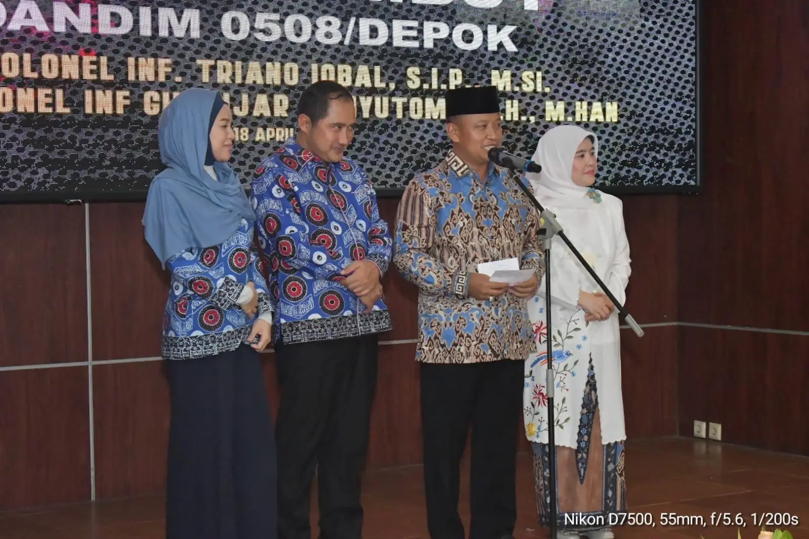 Lepas Sambut Dandim 0508/Depok, Supian Suri Tekankan Penguatan Sinergi Forkopimda