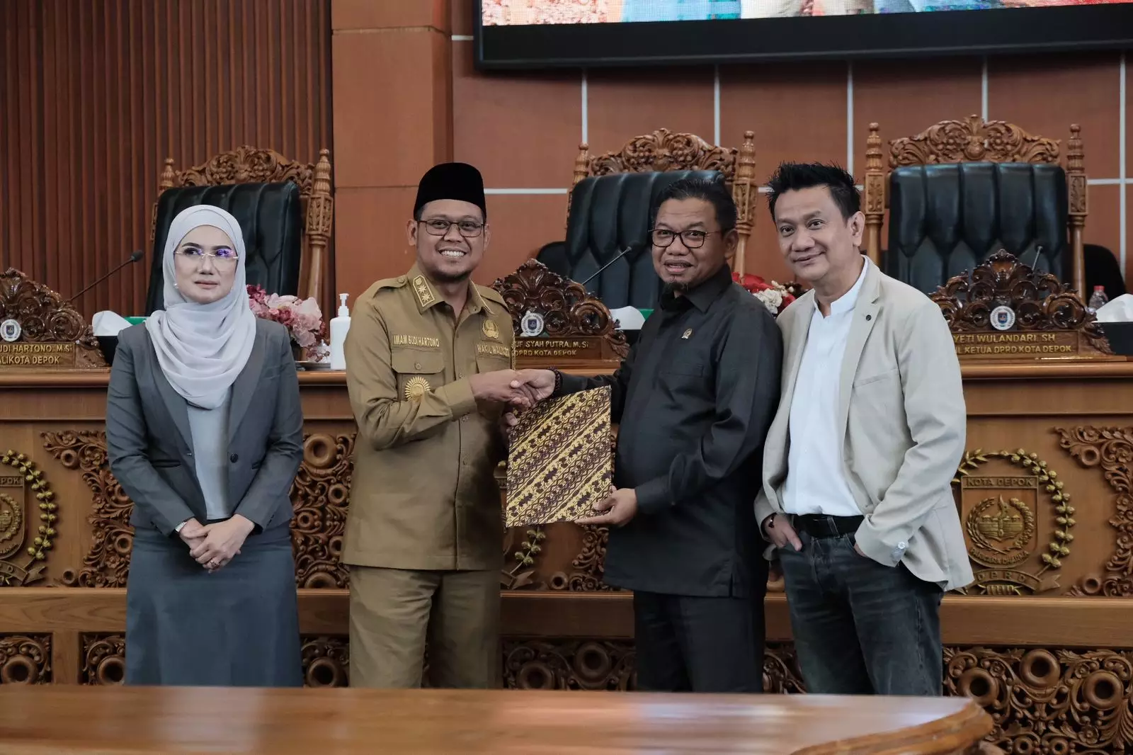 Wakil Wali Kota Tanggapi Usulan Pokir DPRD Depok