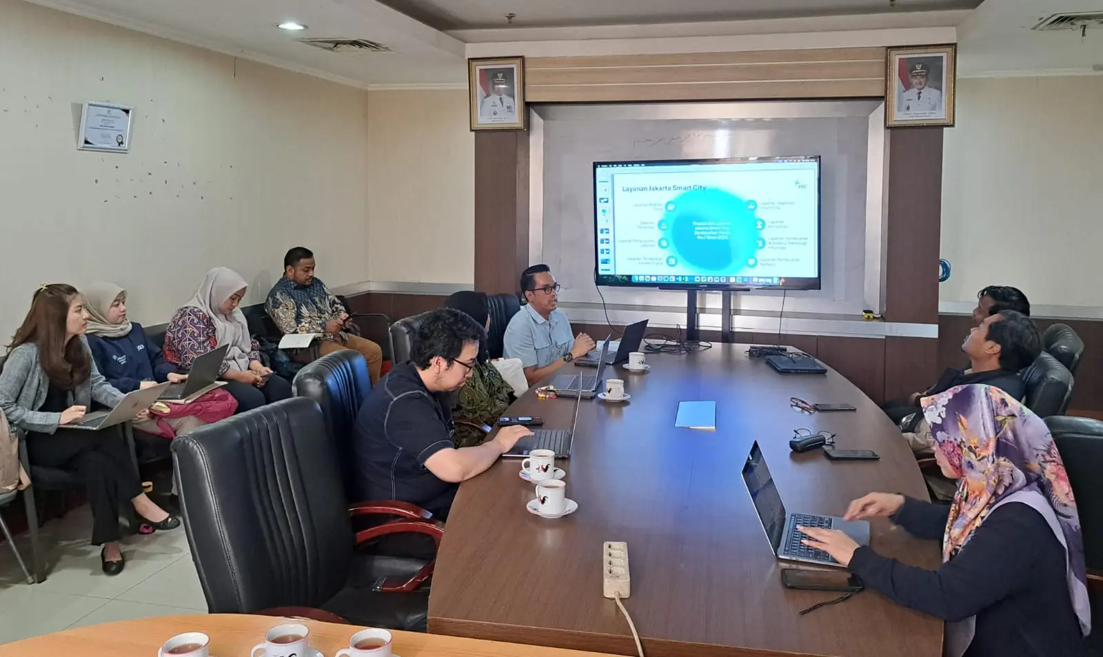 Kembangkan Aplikasi Layanan, Jakarta Smart City Kunjungi Diskominfo