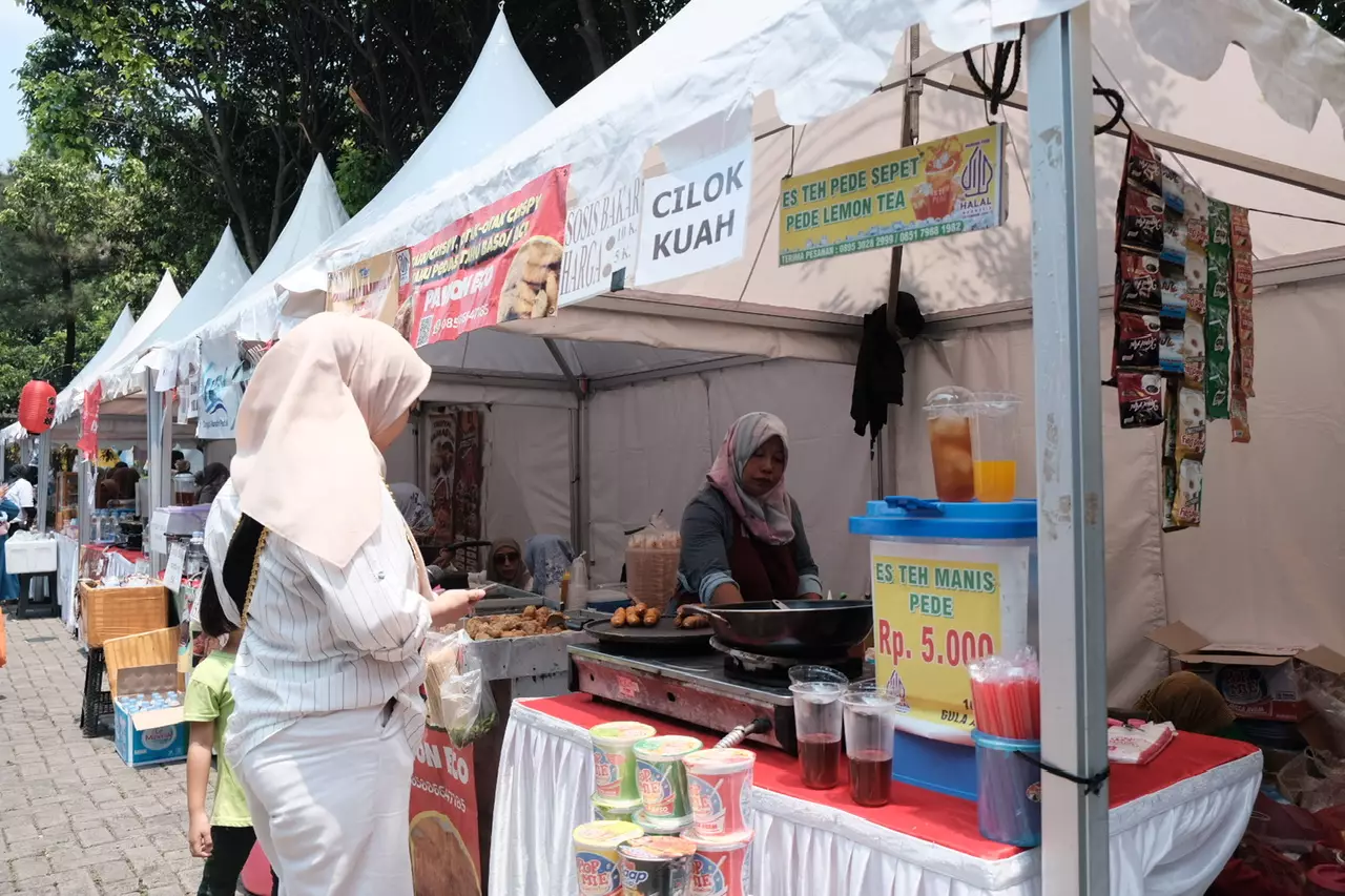 Puluhan UMKM Ramaikan Festival Cilodong Keren 2024