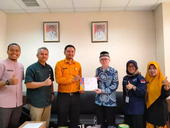 Disdik Depok Raih Perhargaan sebagai Daerah Fokus belajar.id Tertinggi se-Jabar