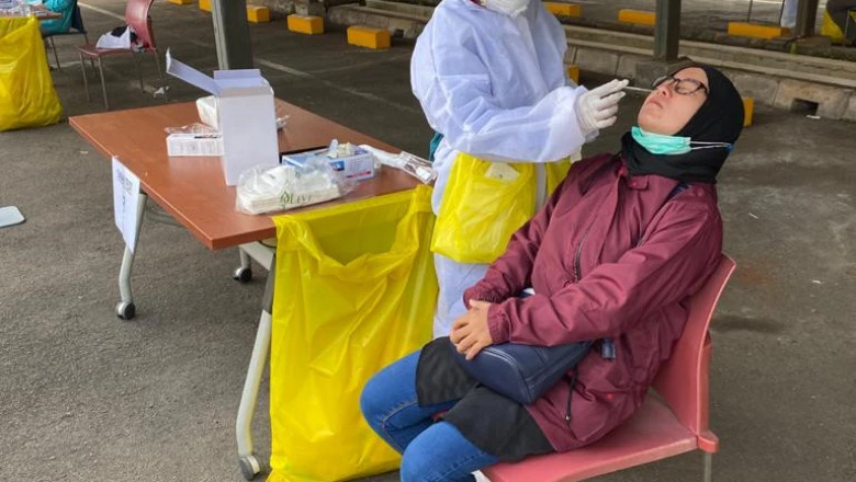 Disnaker Pantau Pelaksanaan Rapid Test Antigen di Perusahaan