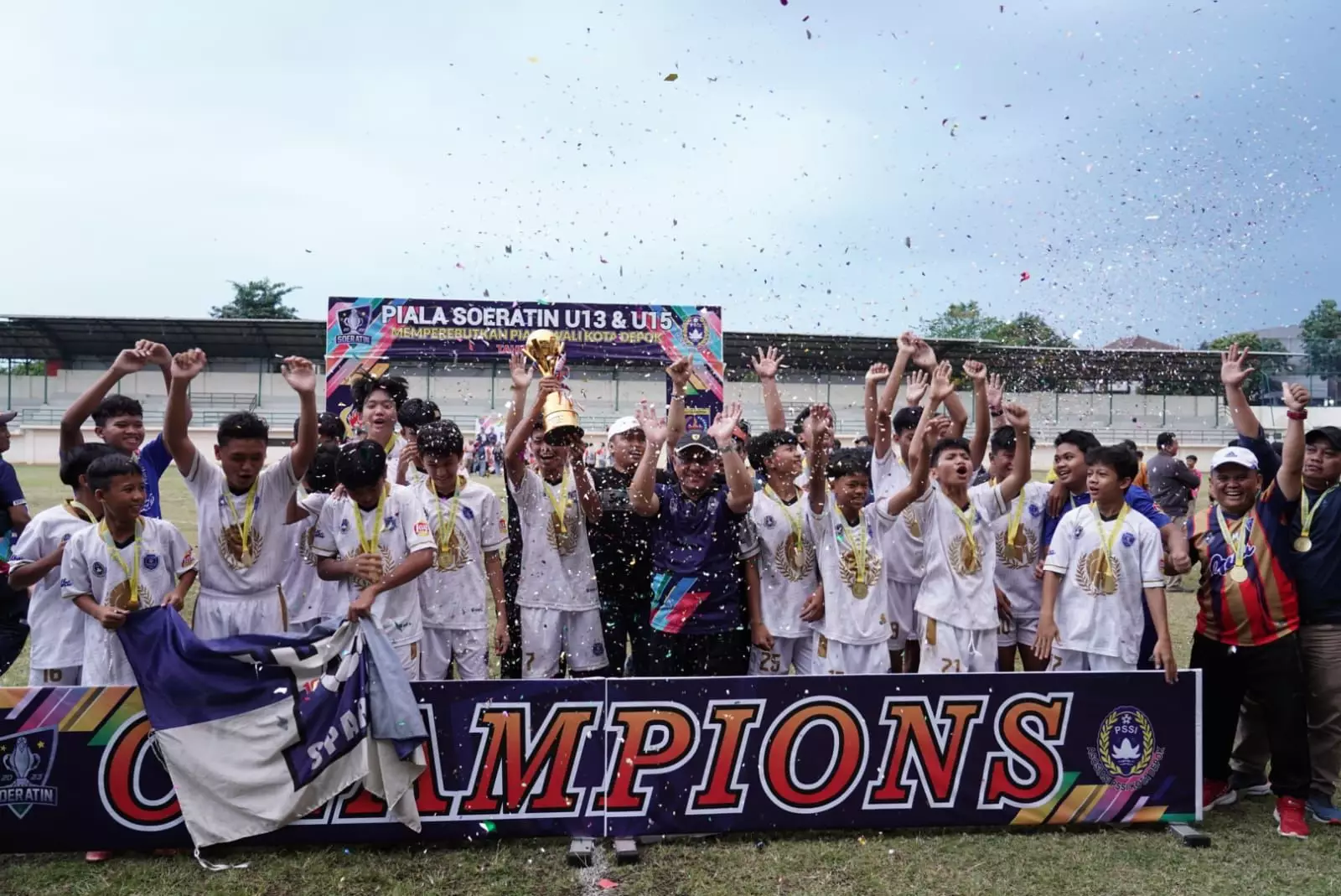 Saksikan Laga Final Piala Soeratin 2023, Wali Kota Kagumi Kualitas Pesepakbola Muda Depok