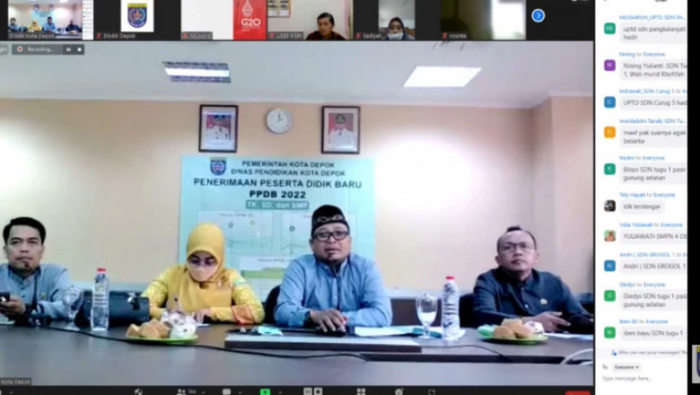 Disdik Depok Adakan Sosialisasi PPDB Tahun 2022, Ada Empat Jalur Penerimaan