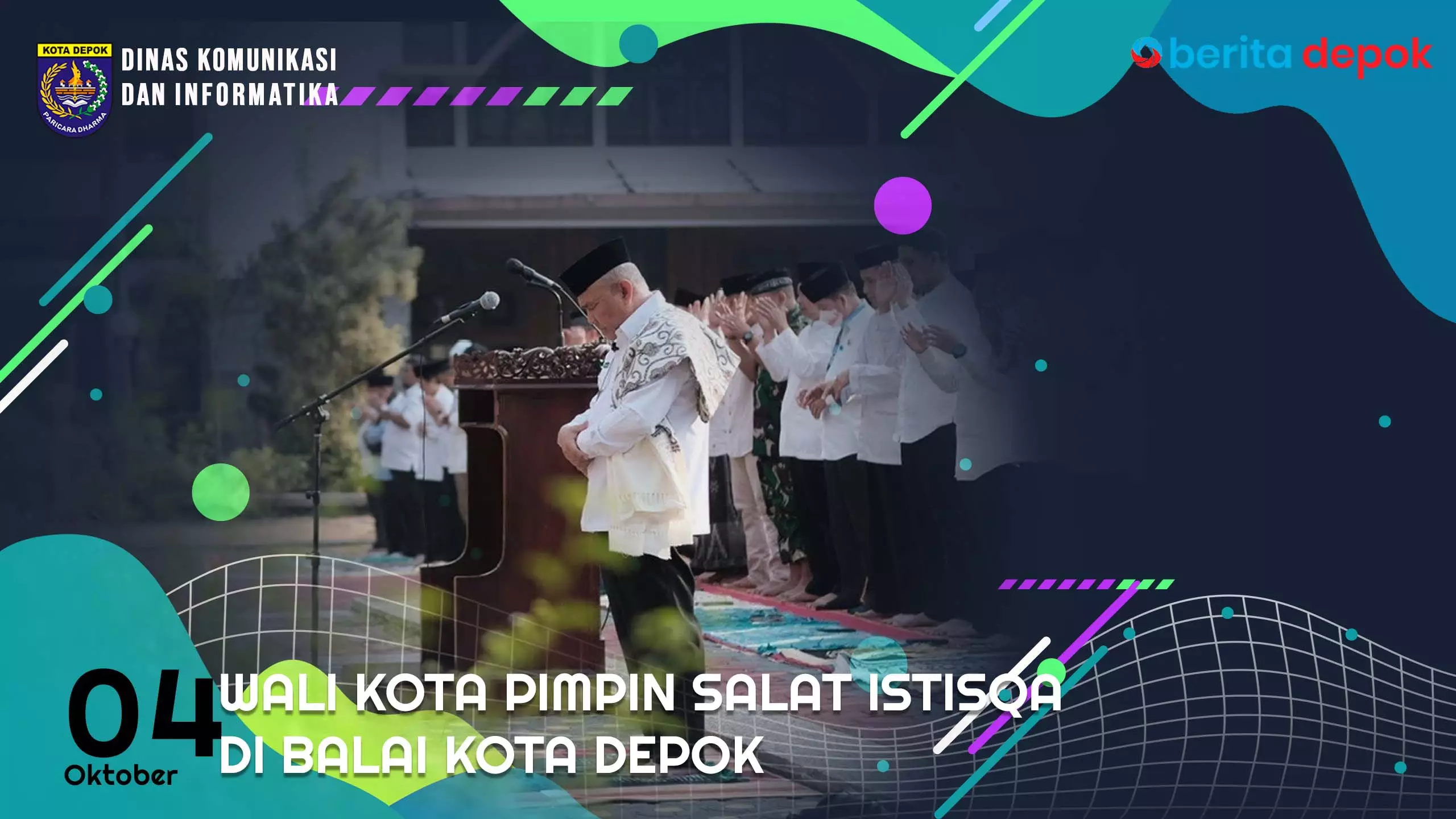 Video: Pemkot Depok Gelar Salat Istisqa, Minta Turun Hujan