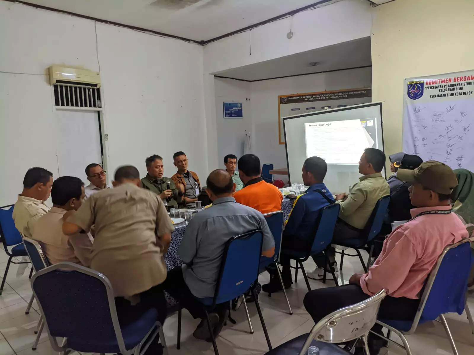 Satgas Penanganan Sampah Tingkat Kecamatan Limo Dibentuk, ini Tugasnya