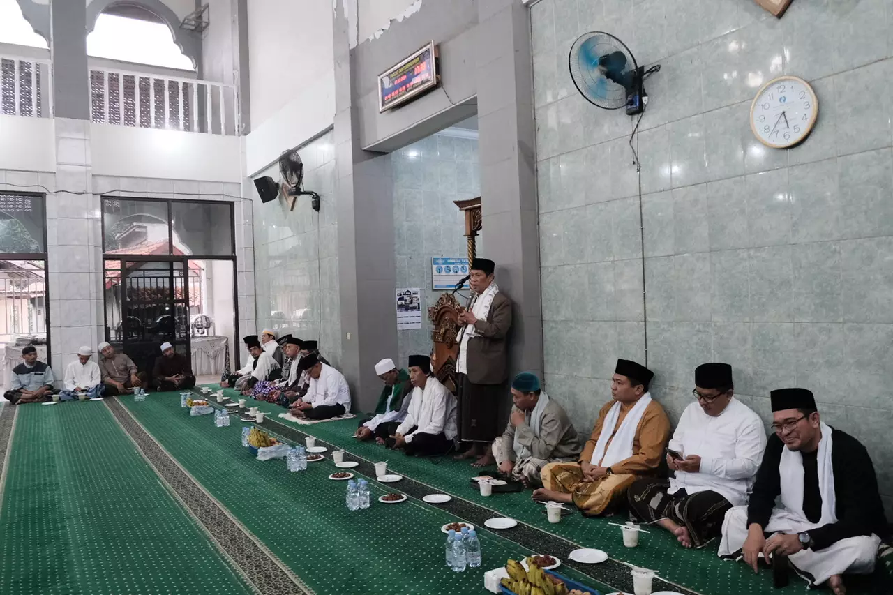 Pemkot Depok Gelar Tausiyah Ramadan dan Buka Puasa Bersama di Masjid Jami' Baiturrahman Kelurahan Rangkapan Jaya