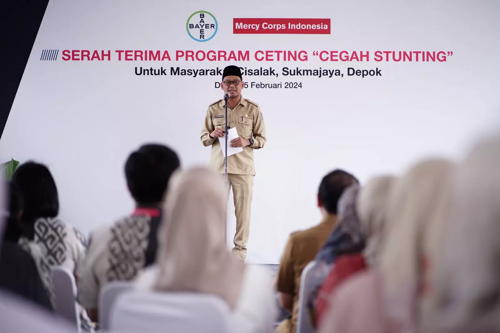 Bantu Cegah Stunting, Pemkot Depok Terima CSR dari PT Bayer Indonesia