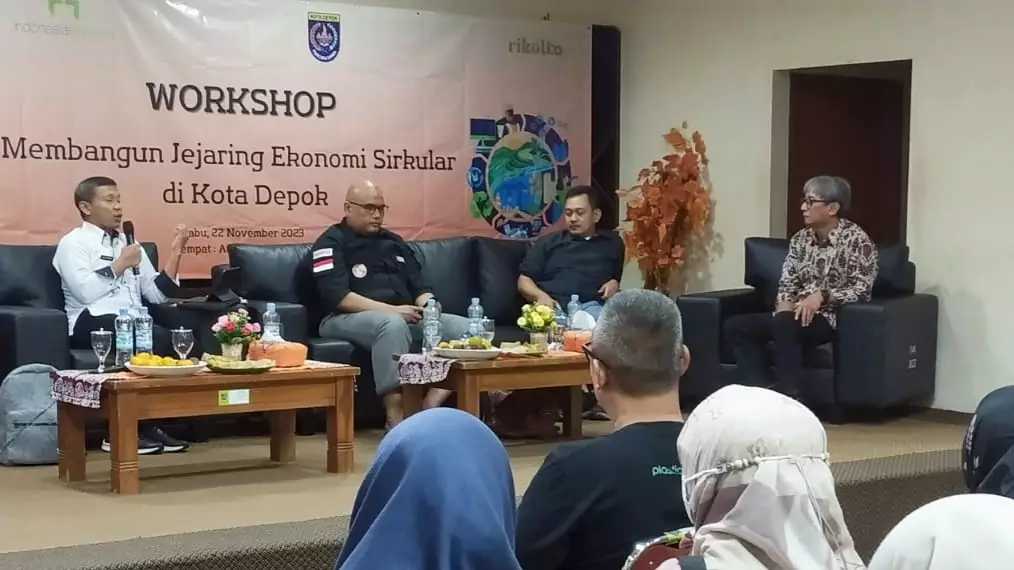 Bahas Ekonomi Sirkular, Stakeholder di Depok Bersinergi Olah Sampah Bernilai Ekonomis