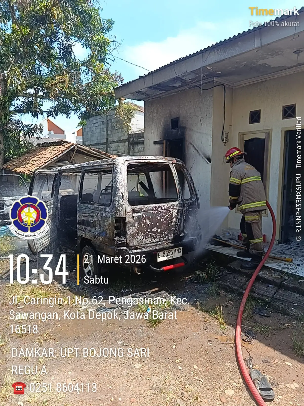 Damkar Depok Tangani 75 Kejadian Sepekan, Didominasi Penyelamatan Non-Kebakaran