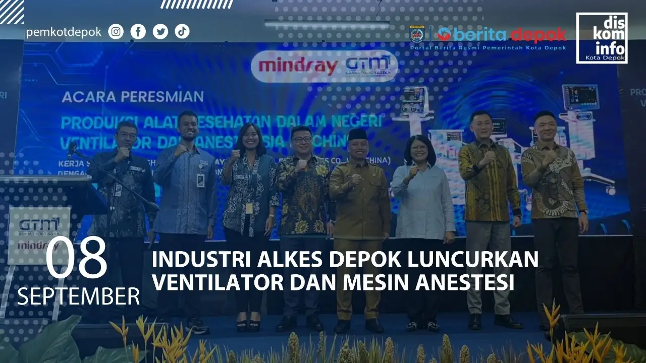 PERESMIAN ALAT KESEHATAN VENTILATOR DAN MESIN ANESTESI