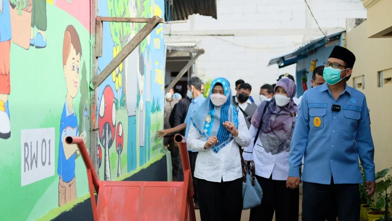 Wakil Wali Kota Tinjau Lokasi P2WKSS di Bojongsari